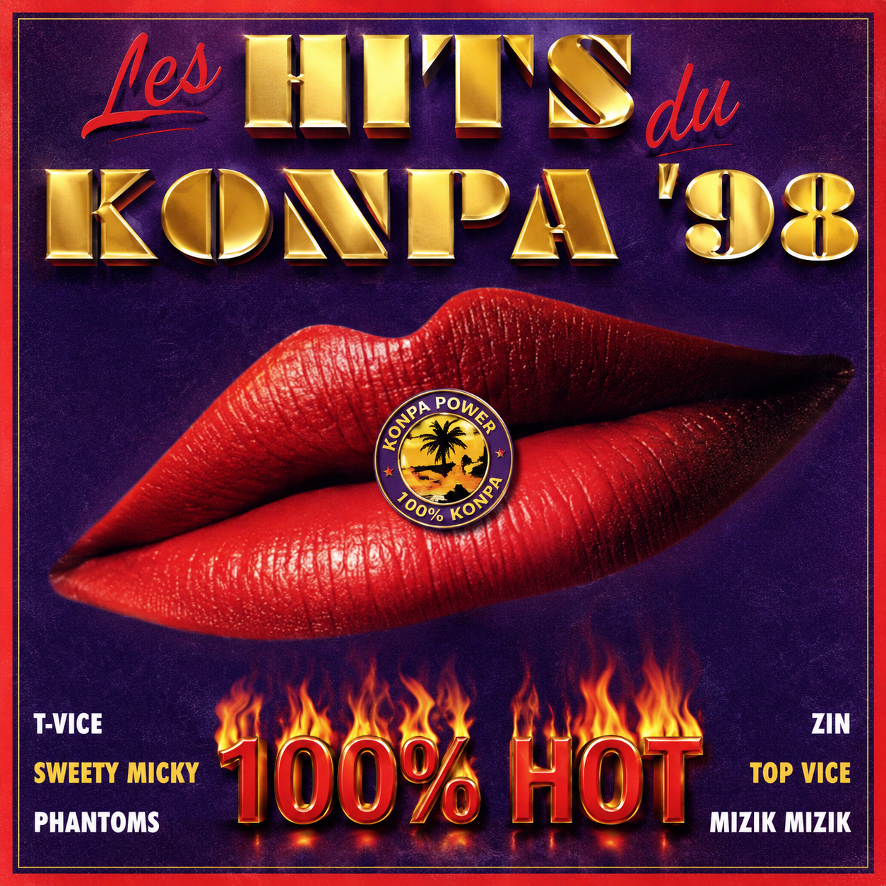 Les Hits du Konpa ’98 - 100% Hot