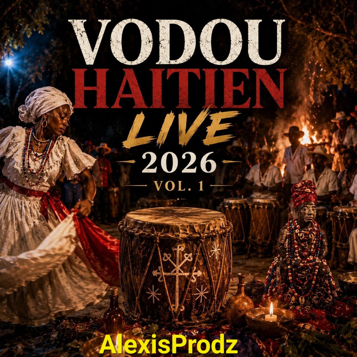 Vodou Haitien Live Mix-Vol 1